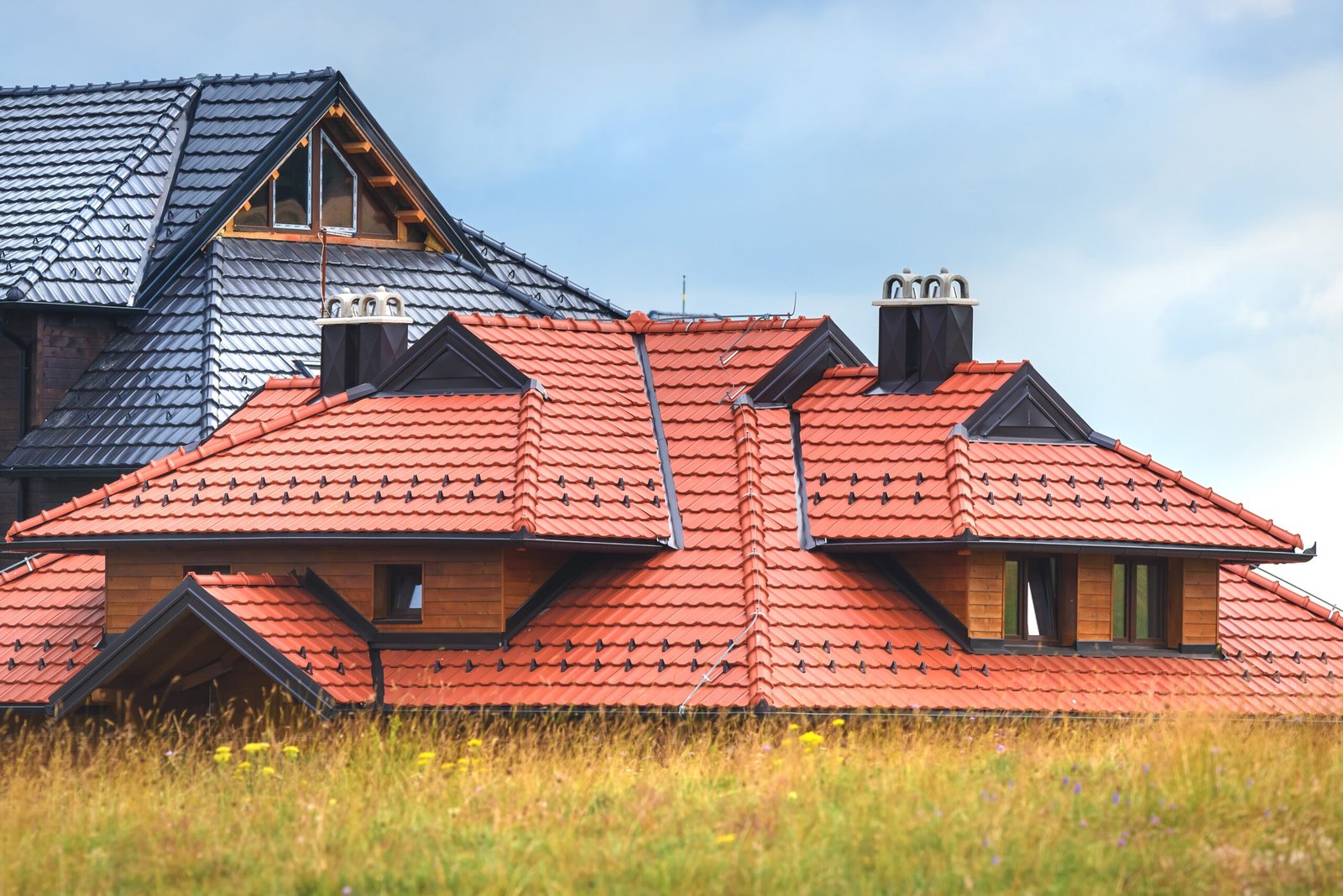 Clean roof after professional moss removal in Derby